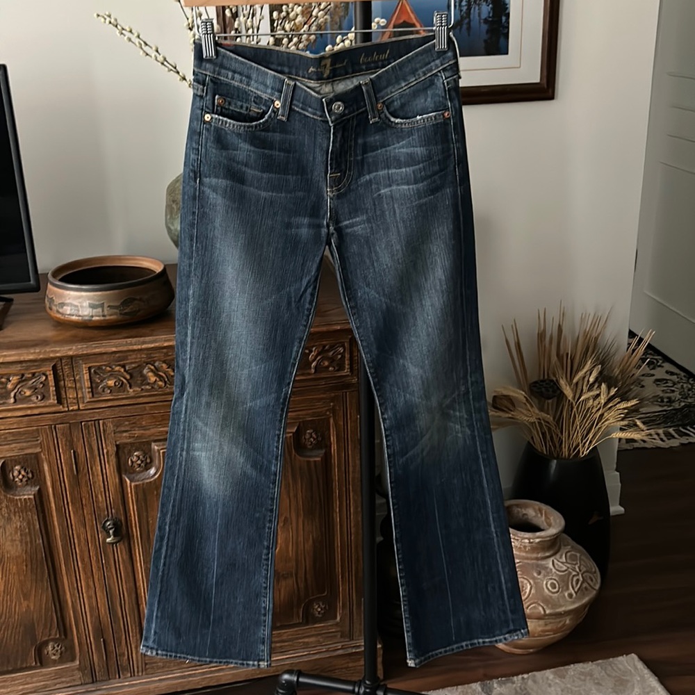 7 For All Mankind Boot Cut Jeans